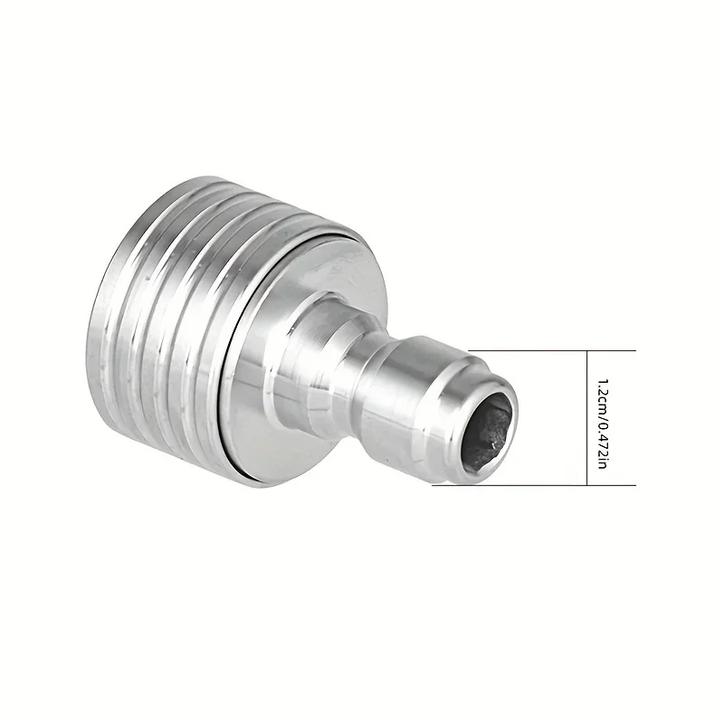 Stainless Steel 1/4 Quick Plug High Pressure Washer Nozzle - Replaceable Blades for Car Wash Home Outdoor Cleaning 4