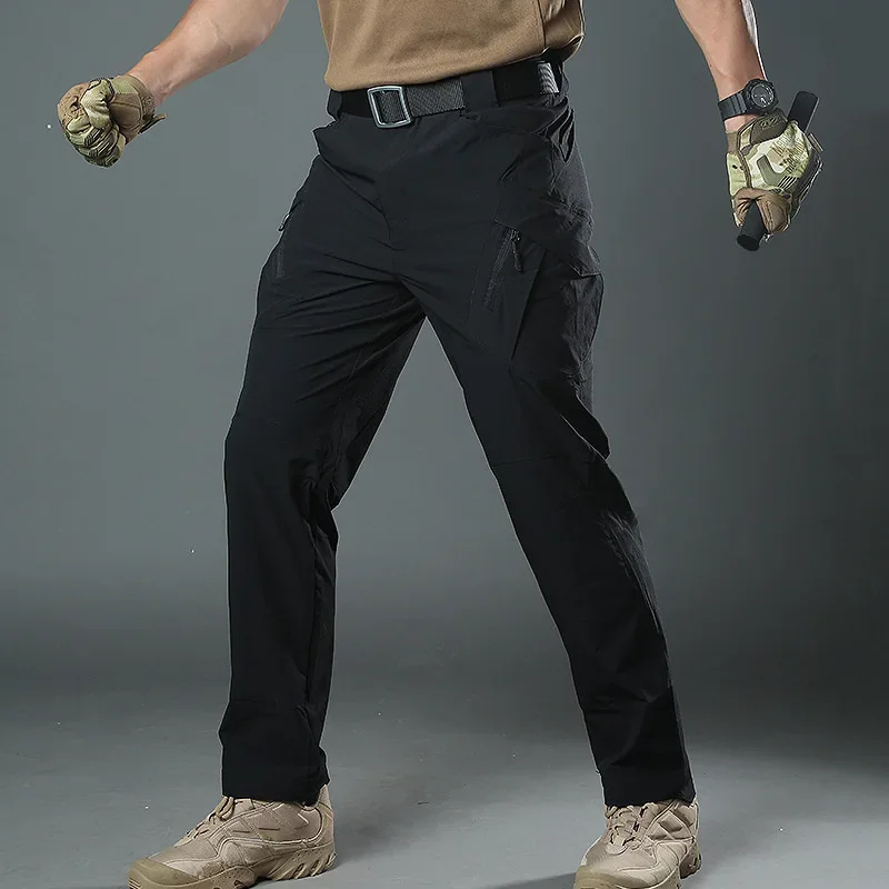 Pantalon longue durée été pêche sport - Séchage rapide respirant militaire entraînement outdoor