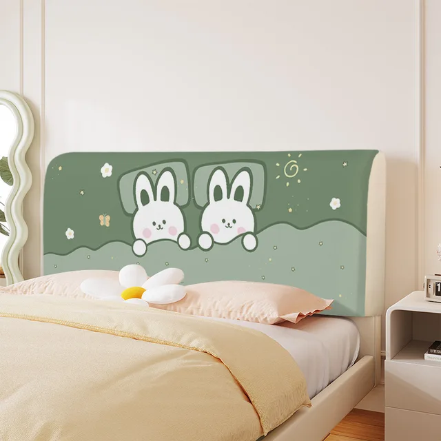 Funda Decorativa Cabecero Blanca Funda Protectora Para Cabecero 180 Cm - Terciopelo Suave Elástico, Antipolvo, Con Bolsillos Laterales - Renueva Tu Dormitorio Funda Decorativa Dormitorio Blanca Suave