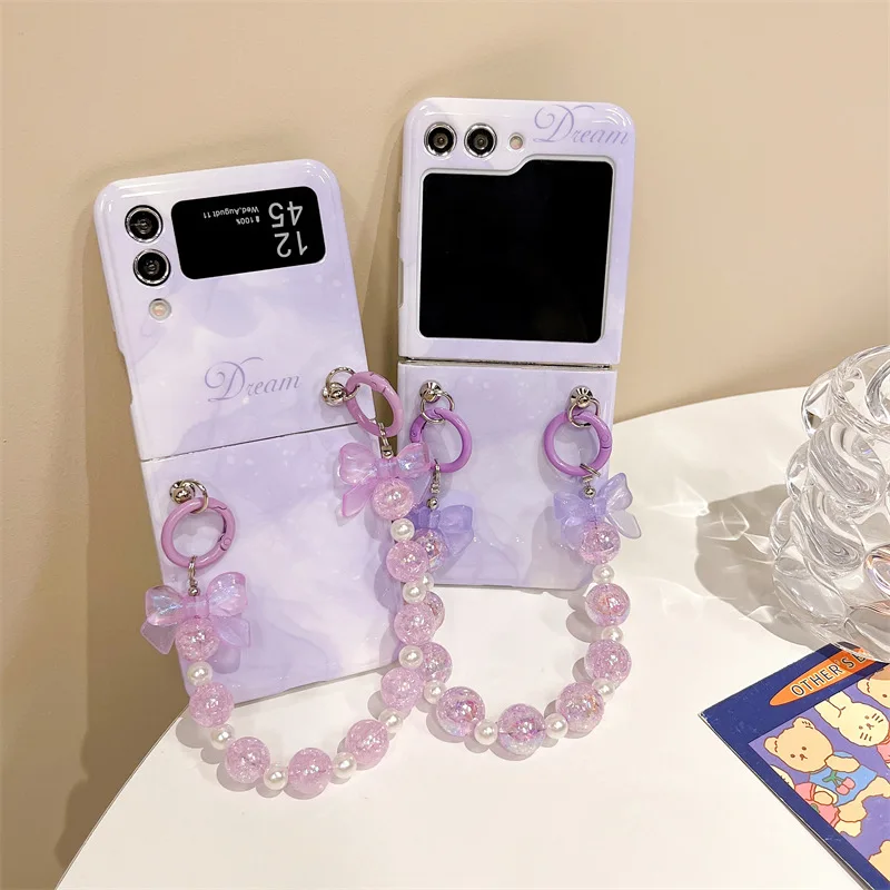 

New personalized halo dyeing Samsung zflip 5 foldable soft case suitable for Galaxy zflip 3/4 phone case