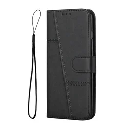 Leather Card Holder Wallet Flip Case, Multi - Device Compatible for Galaxy M15 5G F15 5G (YI0002)