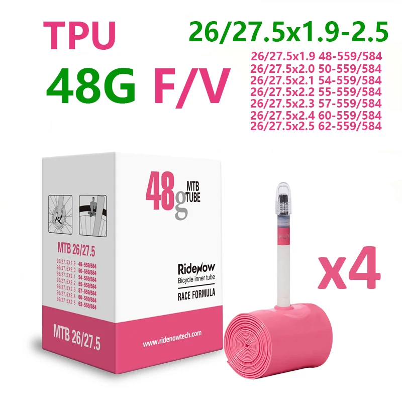 Durable Road Bike Inner Tube with French Valve