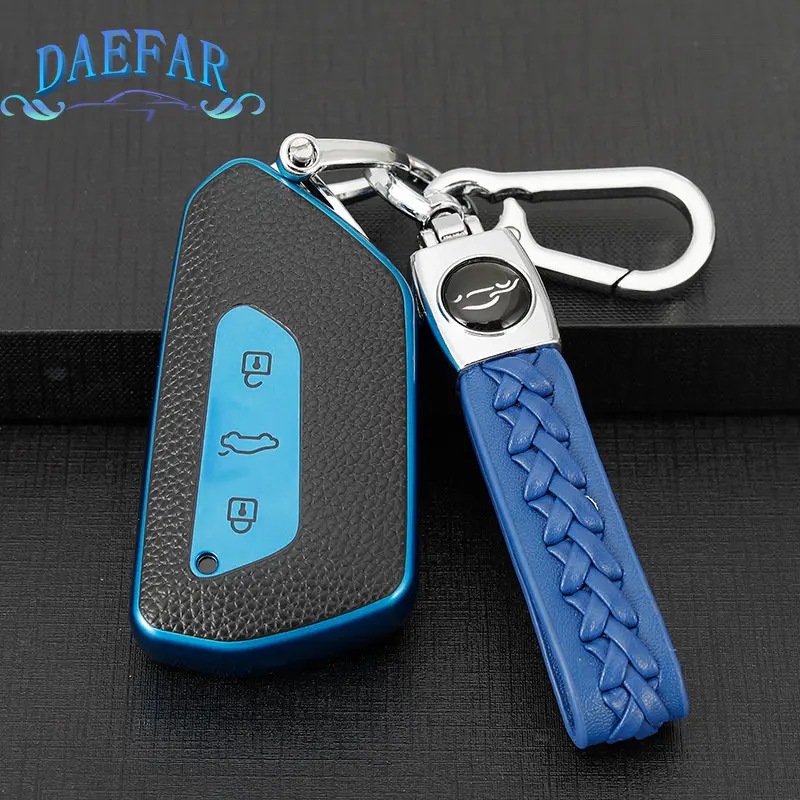 Custodia In Pelle Tpu Per Auto Portachiavi Per Vw Per Volkswagen Golf 8 Mk8 Gti Mk8 Id 4 Id 6 Id 3 Proteggi Shell Portachiavi Accessori