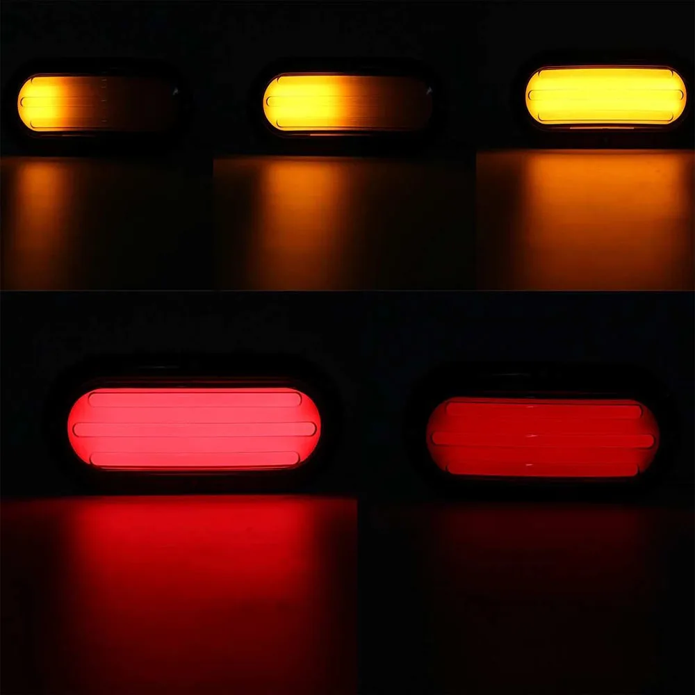 Description Picture 3 of item2Pcs DC12V/24V 74LED Brake Tail Light Dynamic Light Singal Light Warning Stop Strobe Lamp For Car Truck Trailer Tractor SUV RV
