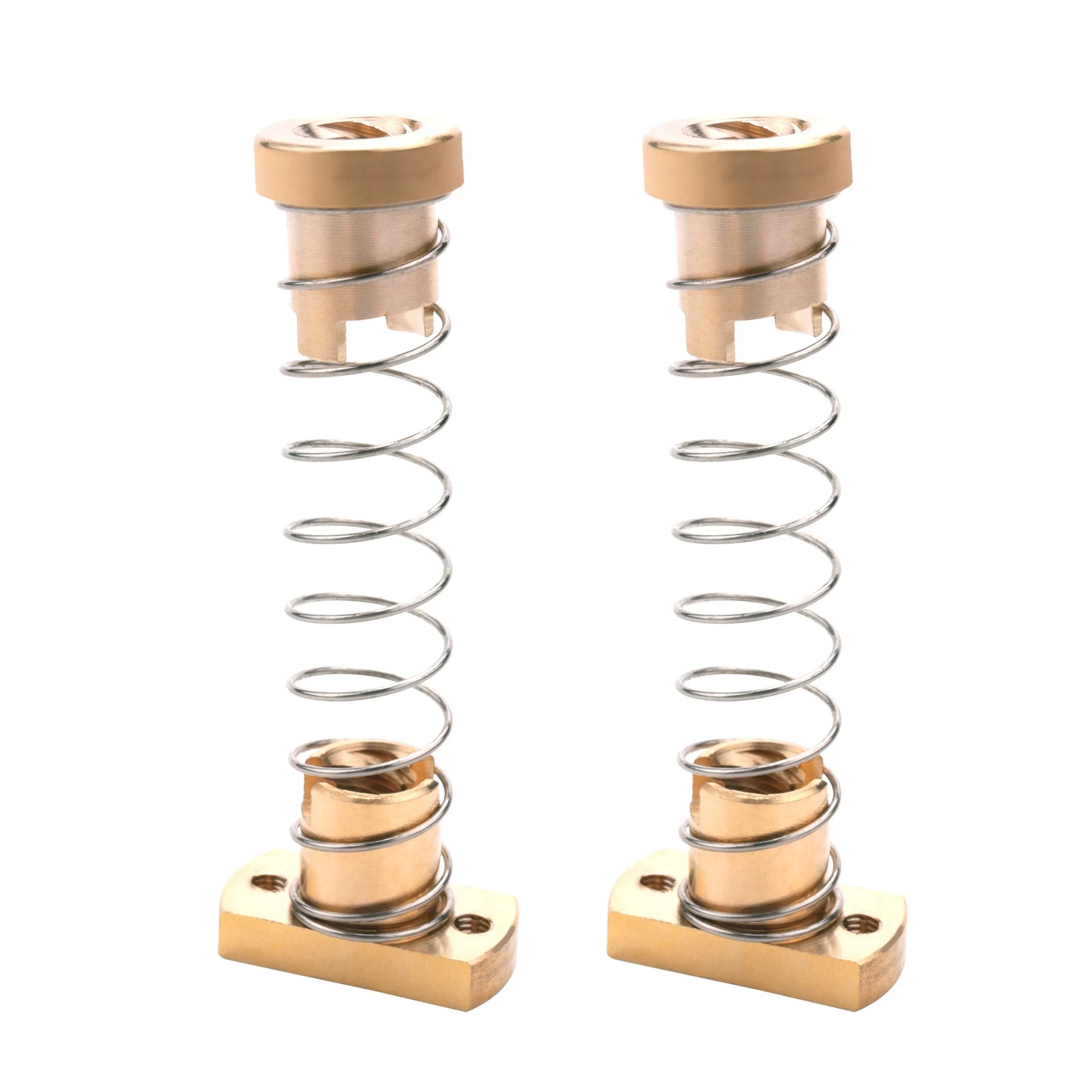 CR10 Z Axis T8 Anti Backlash Spring Loaded Nut Elimination Space Brass Nuts for Upgrade Ender 3S Ender 3 Pro 2 Sets anti backlash nut