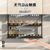 ตะกร้าลิฟต์ไฟฟ้าอัจฉริยะ ควบคุมด้วยเสียงและระบบสัมผัส สำหรับตู้แขวนในครัว แบบตั้งตรง 2