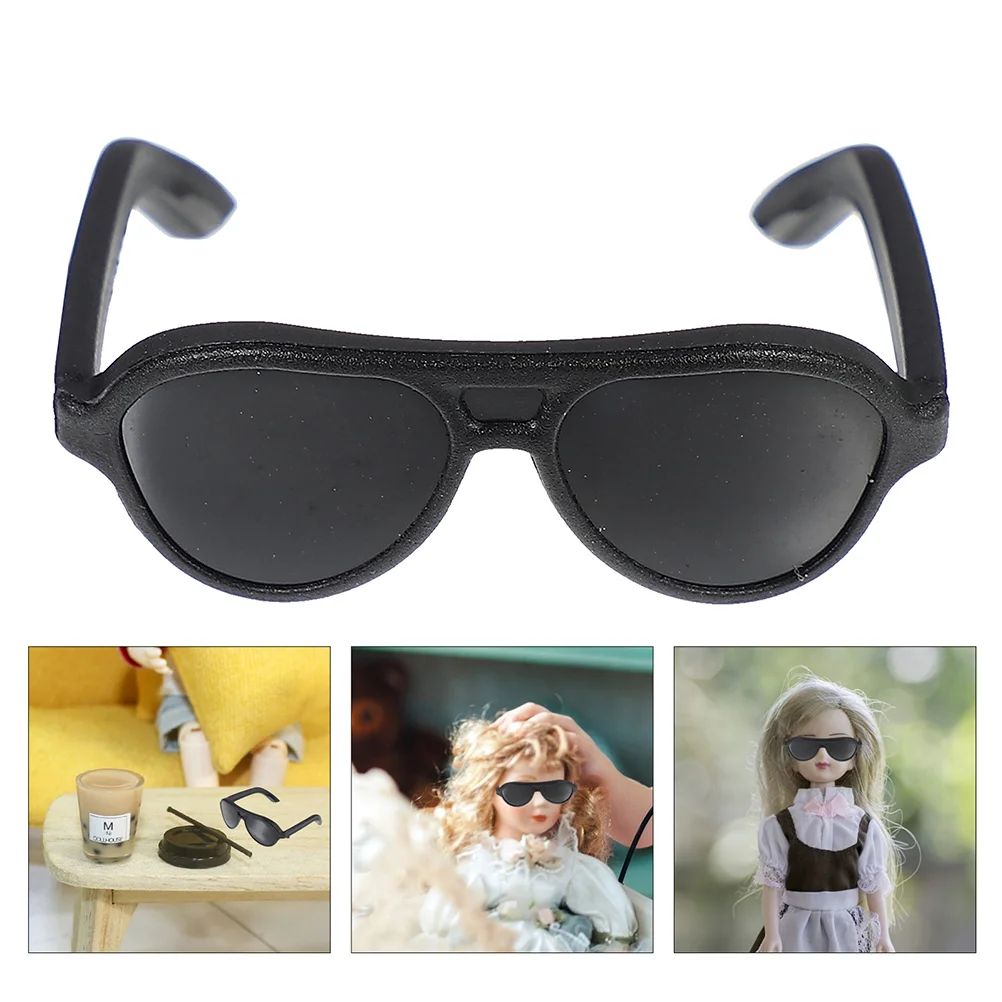 

Doll Mini Sunglasses Doll Costume Dress-up Sunglasses Doll Eyeglasses
