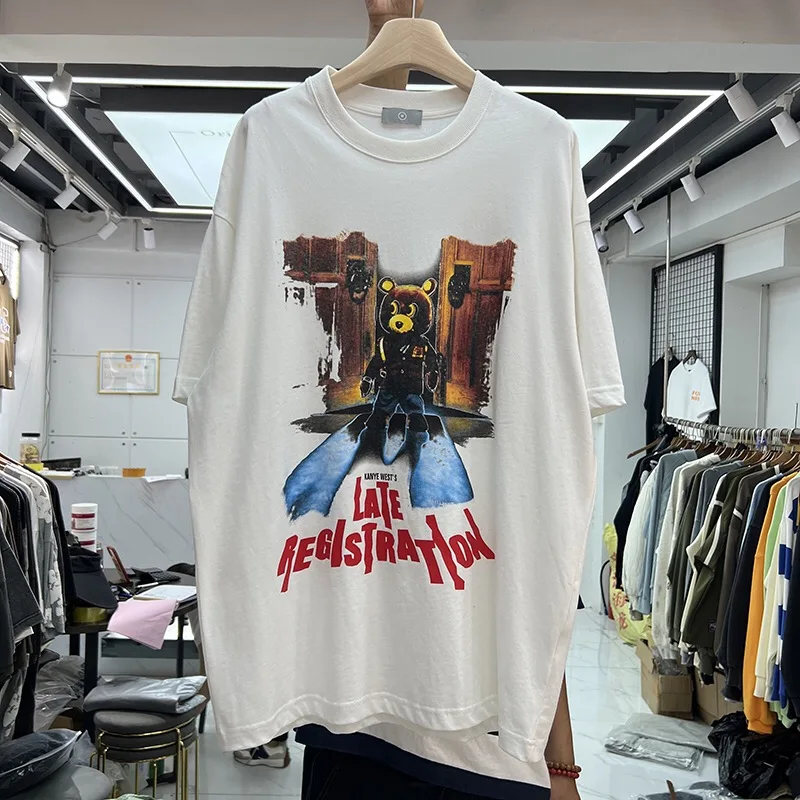 

Dropout bear print shirt