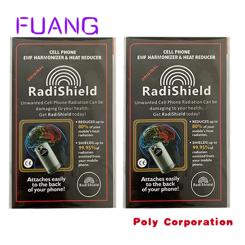 

Custom Customized Radishield EMF EMR protection 5G blocker Anti Radiation Mobile Sticker negative ions scalar quantum energy sh