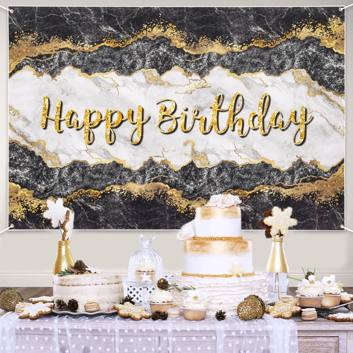 

100x150 см синяя мраморная текстура градиентный цветной фон для фотосъемки вечеринки в честь Дня Рождения Декор для дня рождения