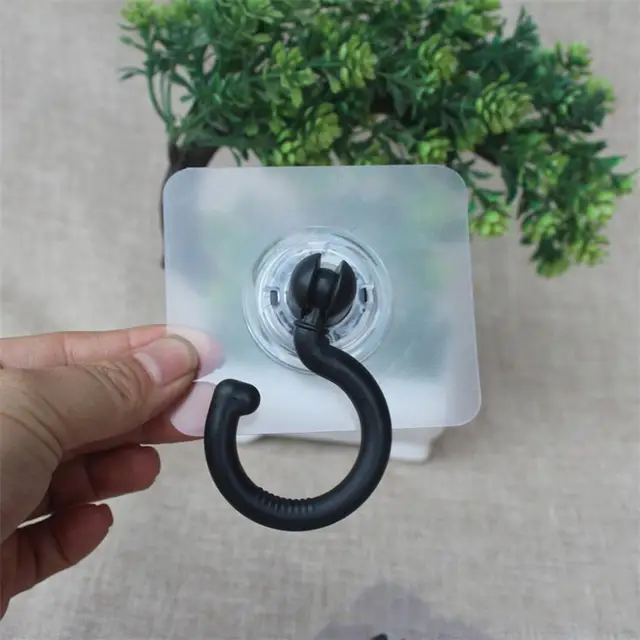 Kényelmes Falhorog Tiszta Erős Rakomány Csapágy Sálak Kézitáska Ruházati Kabát Nem Fúró Mennyezeti Horog Fürdőszoba Kellékek - Image 3