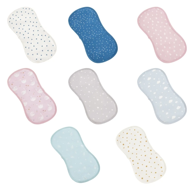 

Q0KB Легкие дорожные салфетки для отрыжки. Набор хлопчатобумажных салфеток для отрыжки. Водостойкое покрытие. Идеально подходит