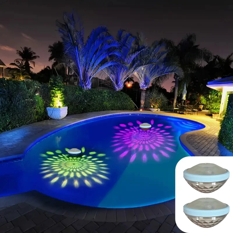 Floating Pool Lights,Solar Pool Lights With RGB Color - View #7