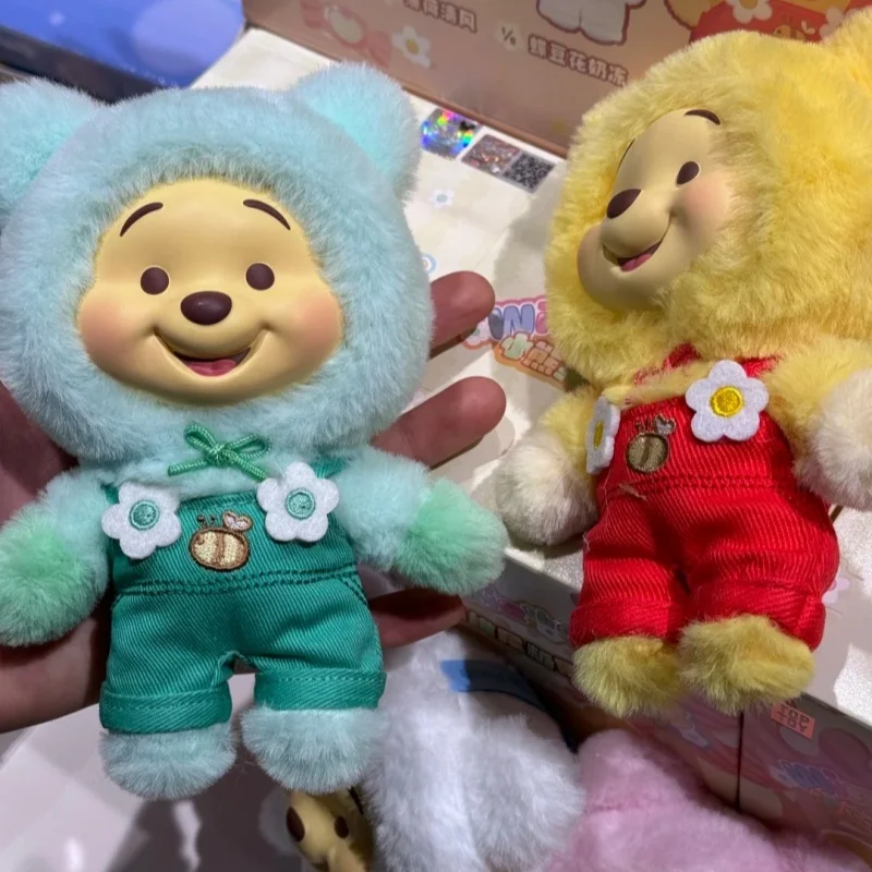 TOPTOY Winnie the pooh ぬいぐるみ キーホルダー Toptoy Disney Winnie The Pooh Vinyl Doll Blind Box Original