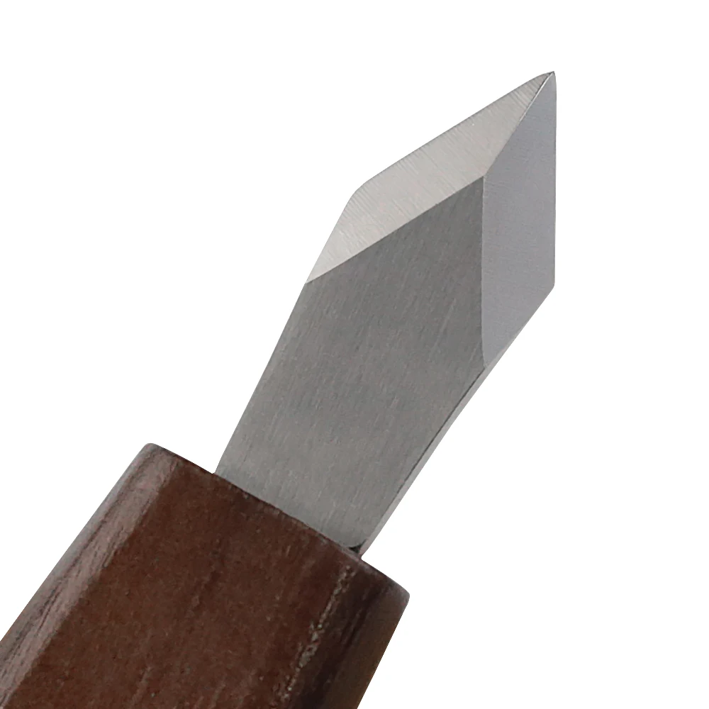 Marking Knife Double Bevel Striking Knife CR-V Sharp Blade Wooden Handle For Woodworking Carving Marking