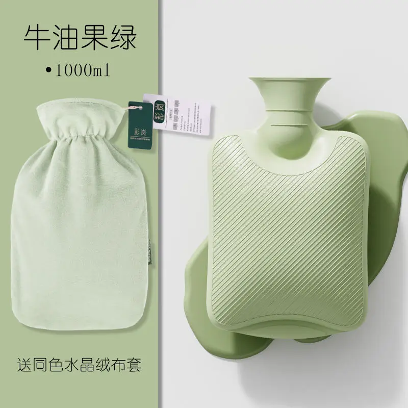 

Hot Water Bag Water Injection Cute Plush Warm Feet Warm Hands Warm Handwarmers Water Injection Rubber Hot Water Bottle Thick Hot