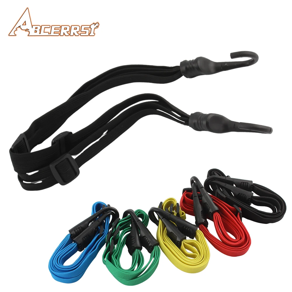 Motorcycle Helmet Straps 60CM Motorcycle Luggage Net Retractable Elastic Rope