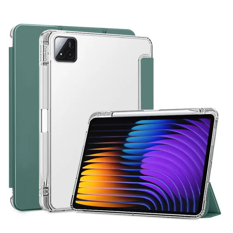 Magnetic Smart Tablet Case with Pencil Holder