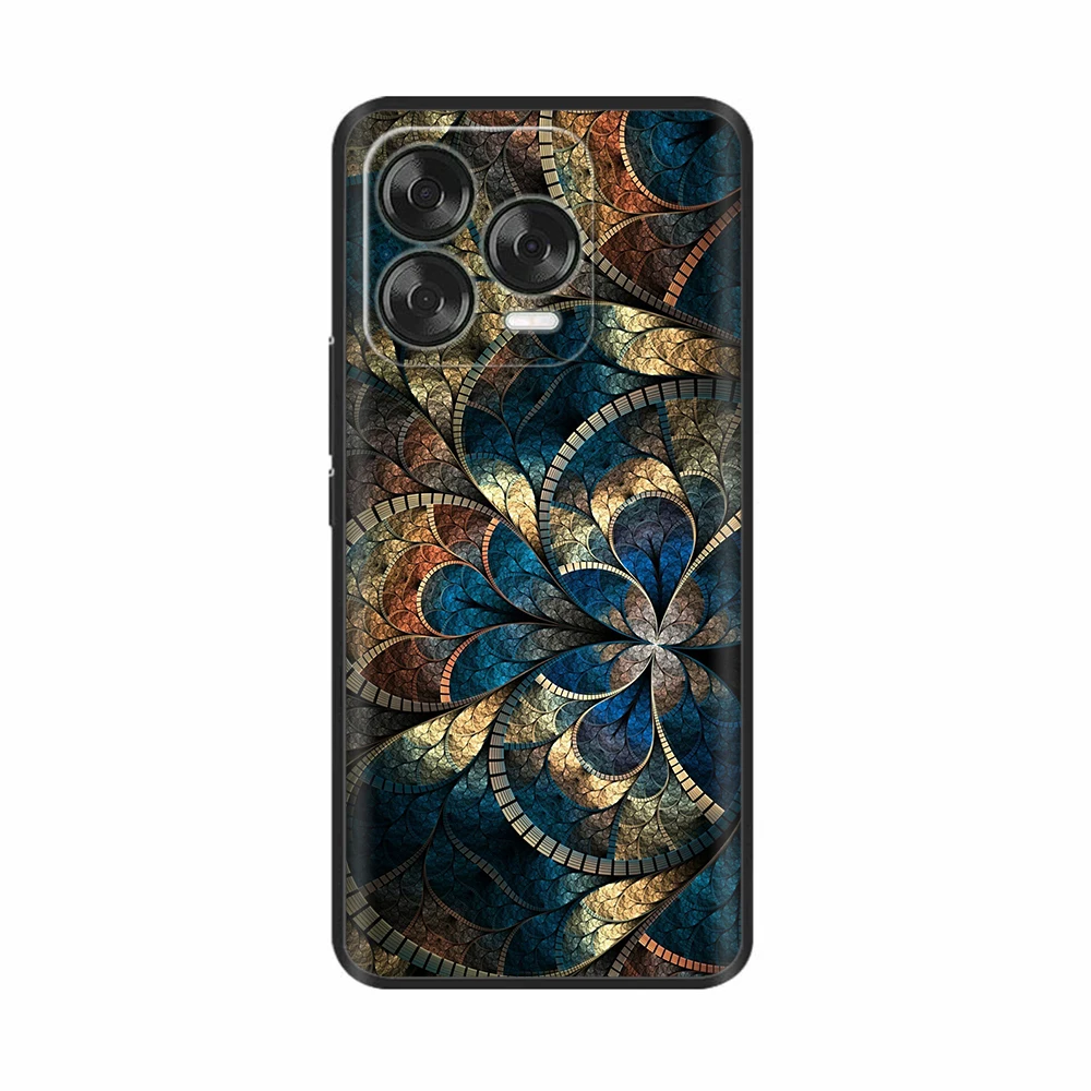 Luxury Black Silicone Back Cover - Elegant Design Case