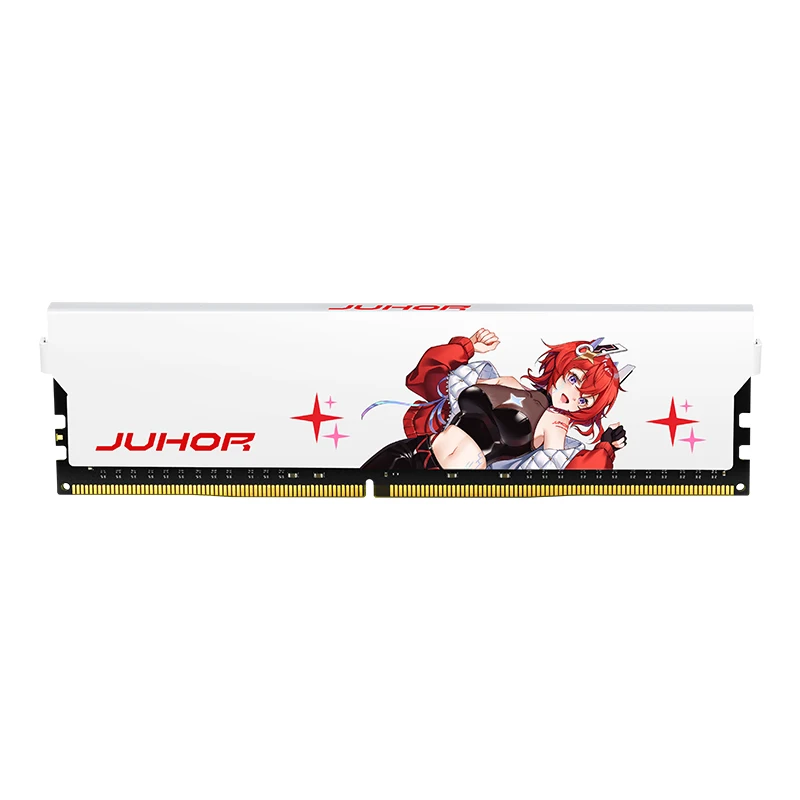 Desktop RAM Memory JUHOR Memoria Ram ddr4 8GB 16GB 3200MHz 3600MHz DIMM with White Heat Sink desktop ram memory desktop memory