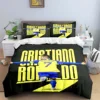 Fashion Football R-Ronaldo Digital Printing Bedding Set Duvet Cover Comforter Bed  Youth Kids Girl Boys Birthday Gift 2