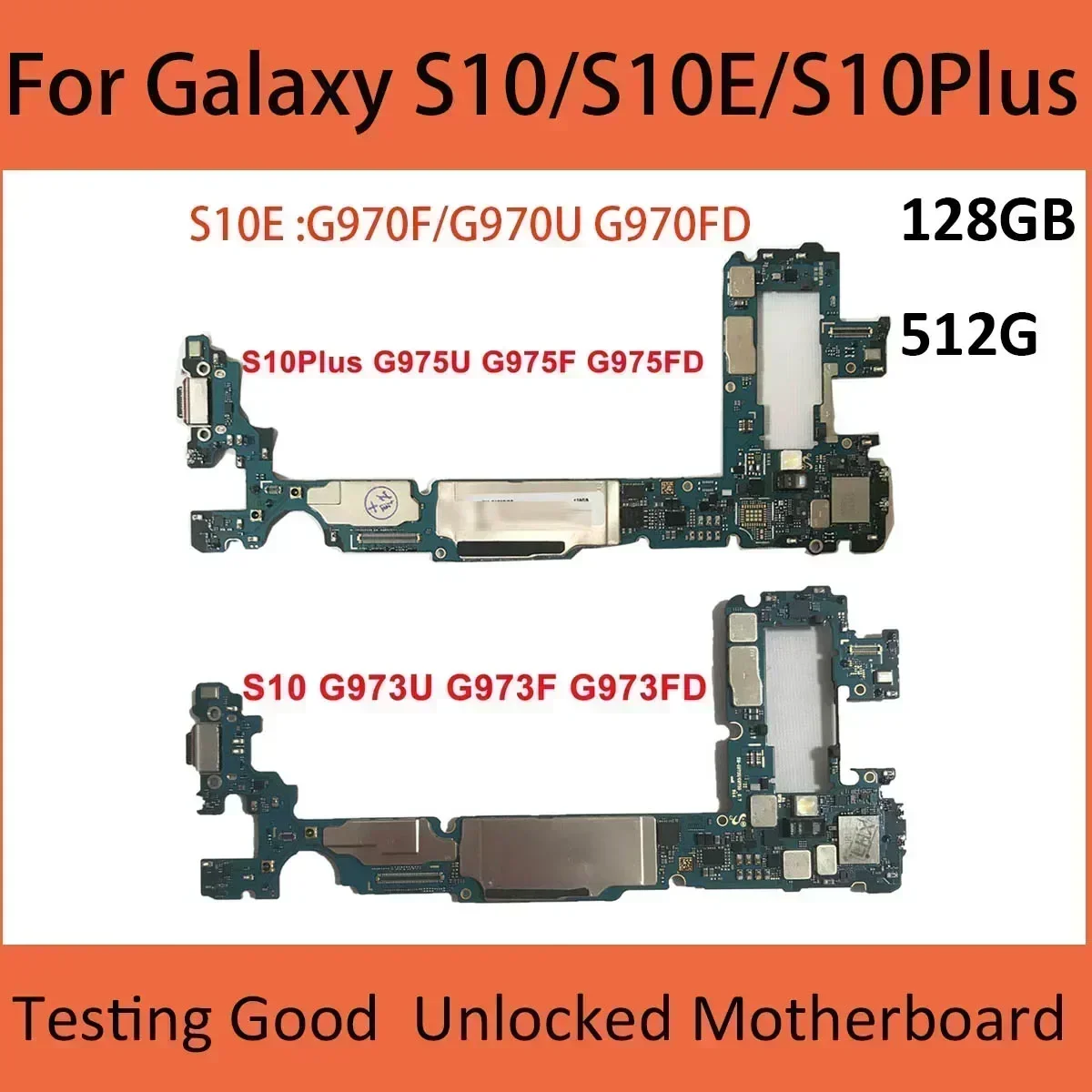 Good Motherboard For Samsung Galaxy S10 Plus Dual Sim G975U G975F