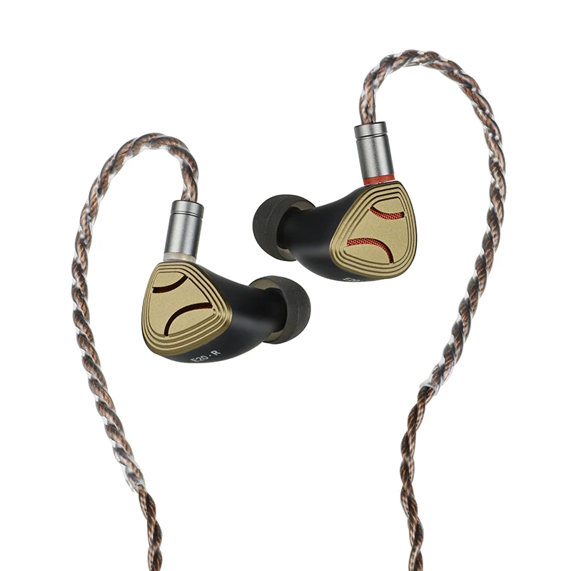 AOSHIDA E20 有線イヤホン Aoshida E20 In-ear Earphone Hi-Res Audio 10mm Beryllium