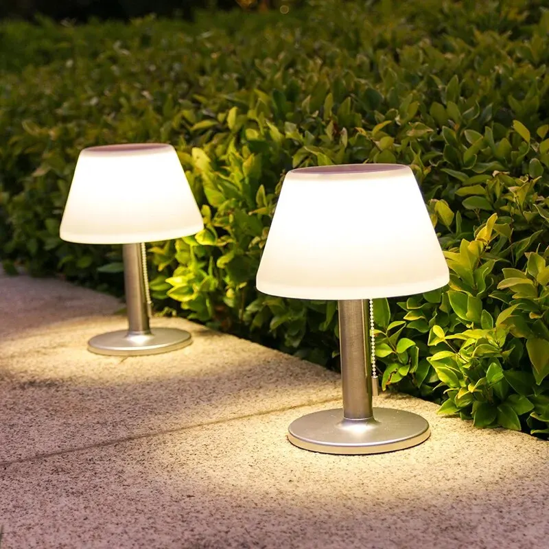 Outdoor Solar Table Lamp 1pc solar garden light