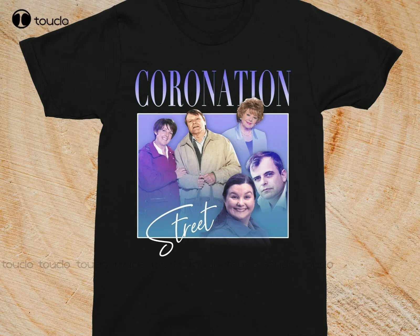 

Coronation Street 90S Crewneck Vintage Shirt Graphic Shirts For Men Custom Aldult Teen Unisex Digital Printing Tee Shirt Xs-5Xl