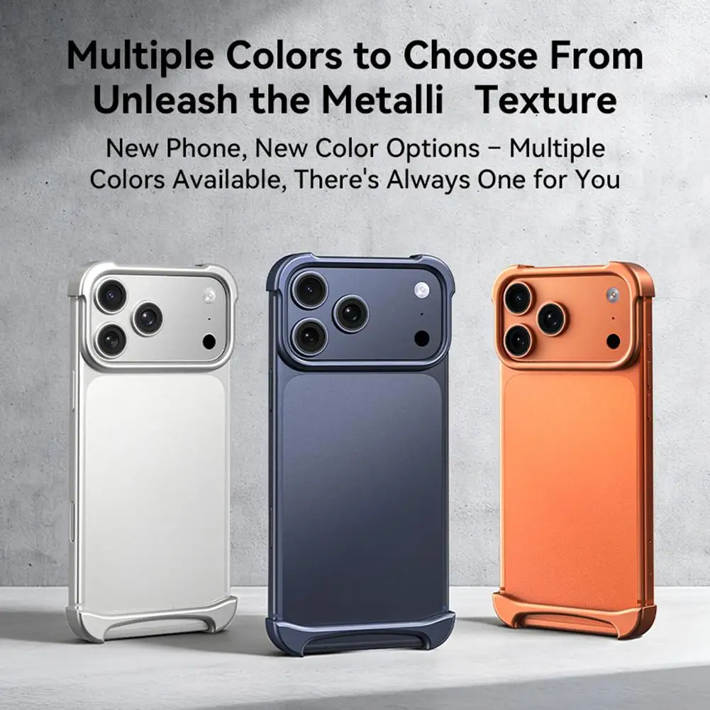 Aluminium Frame Luxury Anti-Fall Metal Protective Case with Heat Dissipation