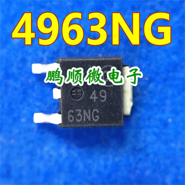 

30pcs original new NTD4963N 4963NG 10A/30V N-channel MOSFET TO-252