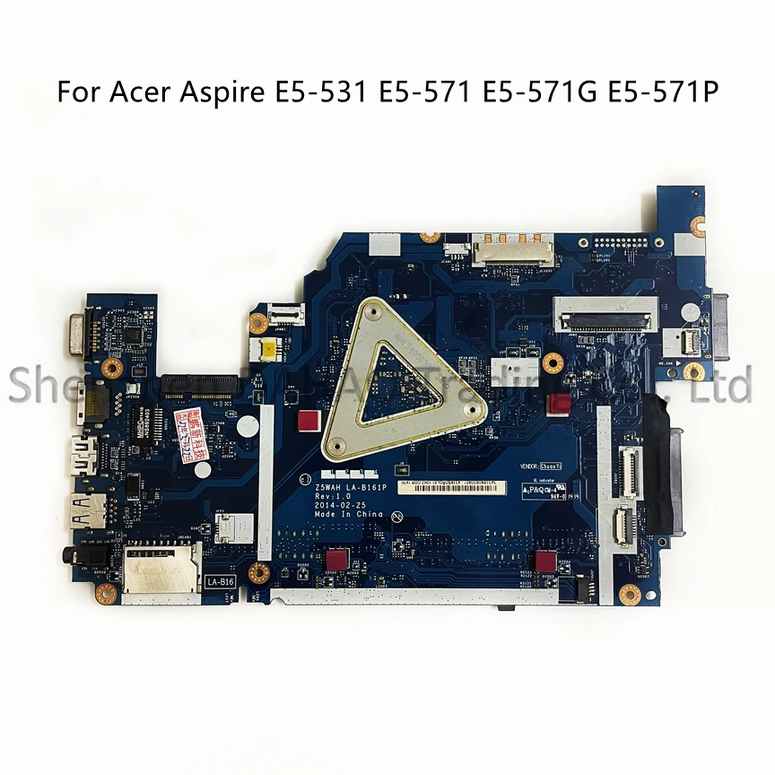 para Acer Aspire E5531 E5-571 E5-571g E5-571p Motherboard Laptop com Processador Intel Core i3 i5 i7 Cpu Ddr3 100 Poço de Teste Z5wah La-b161p - Imagem 4