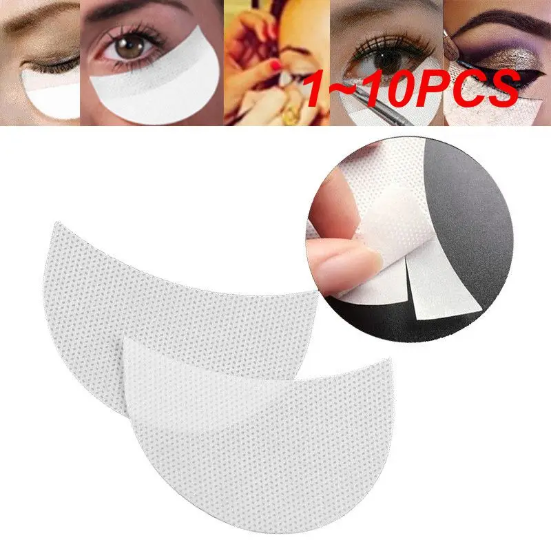 

1~10PCS Eye Shadow Sticker Instant Eyeshadow Makeup Sheet Beginner Eye Makeup Tool Grafted Transfer Eyelash Isolation