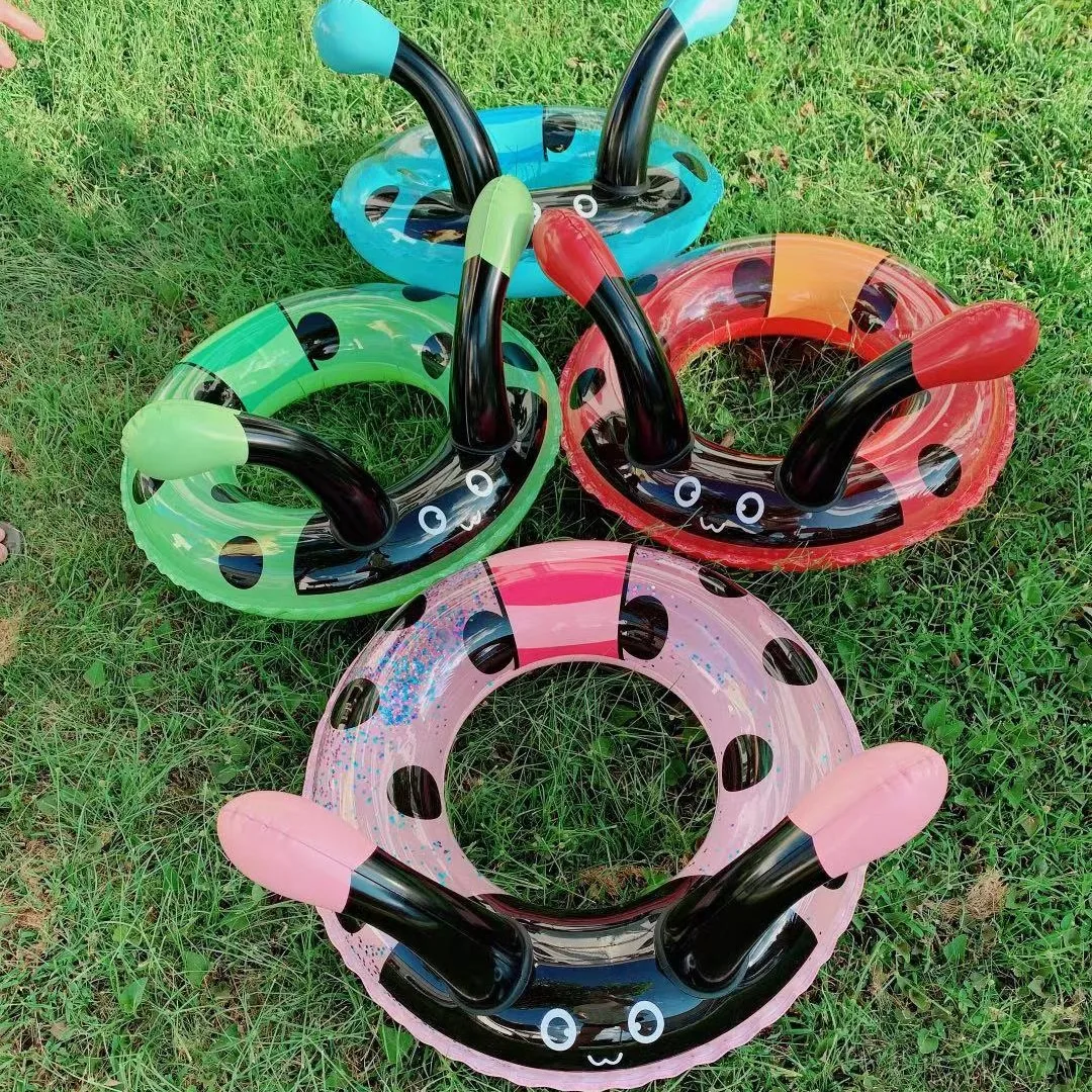 

Swim Ring Inflatable Thickened Life Buoy Children's Inflatable Toys Water Play Equipment Pool Toys Pool Accessories Water Tube