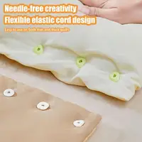 Duvet Snaps To Hold Comforter Duvet Corner Holders With Storage Box Bedsheet Fasteners Quilt Fixing Clips Small Comforter Fixer 1