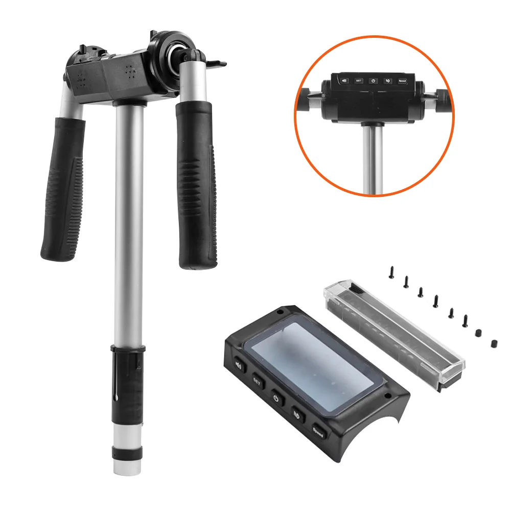 Set Di Impugnature Per Manubrio Per Monopattino Pieghevole Rubinetto Per Barra A T Da 8 Pollici Per Accessori In Alluminio Per Scooter Elettrico Kugoo