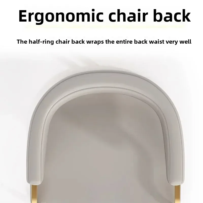 Dining Chair Simple Style Dining Chair Tea Chair Reception Mahjong Sofa Manicure Makeup Chair Dining Room Furniture