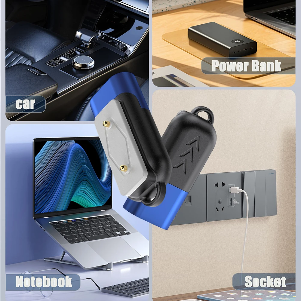 Watch Charger USB C Adapter Right Angle Type C Charger Adapter Magnetic Charging Cable Converter for Huawei Watch Fit 3 2