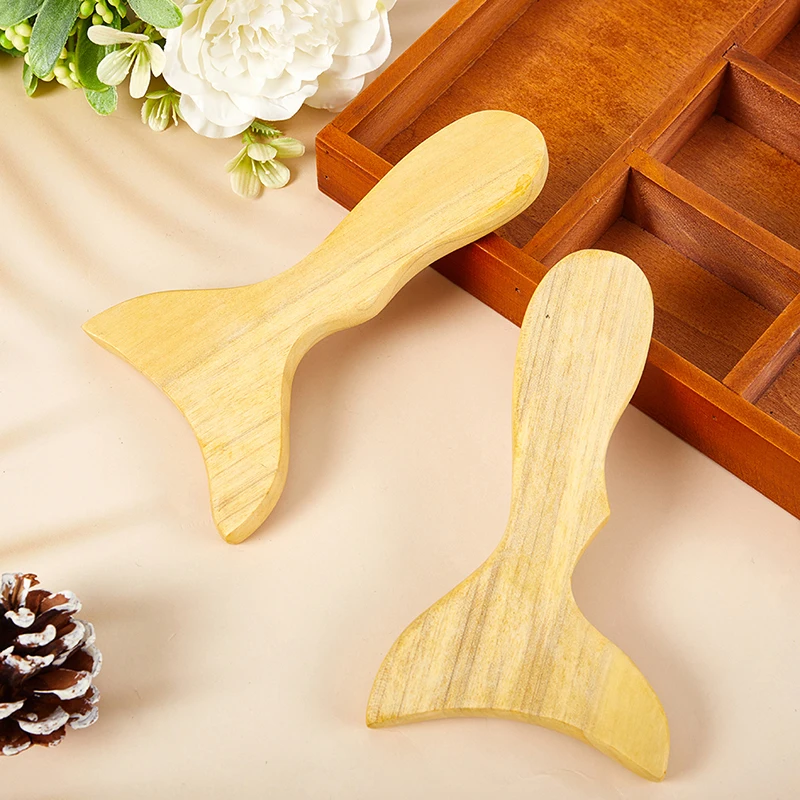

Natural Wooden GuaSha Massage Board Wooden Gua Sha Scraping Massage Tool for Leg Back and Neck Release, Reduce Muscle Pain