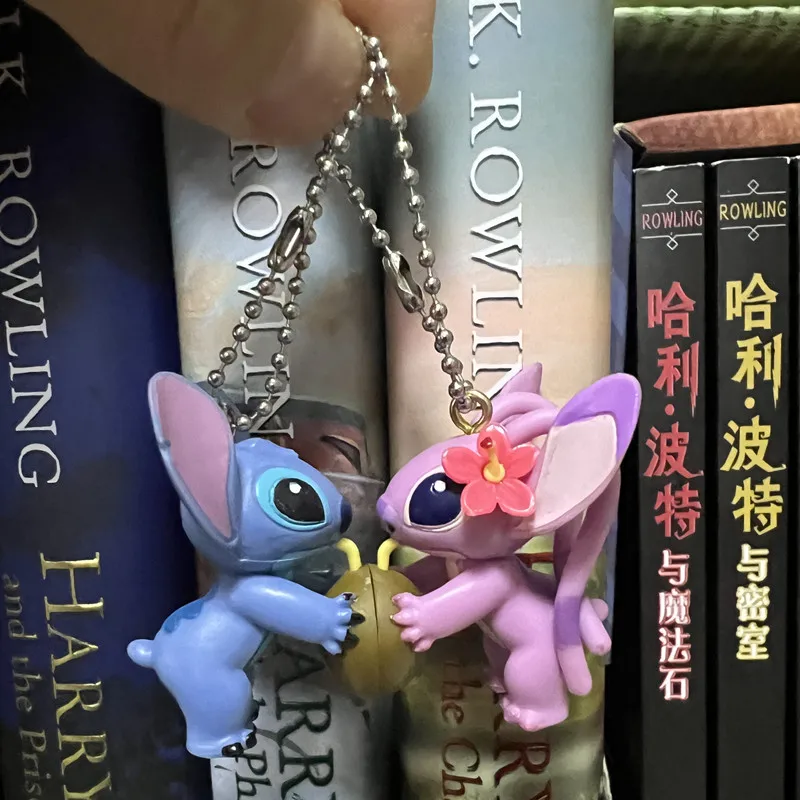 4cm ディズニーオリジナル ベビーステッチ エンジェルカップル