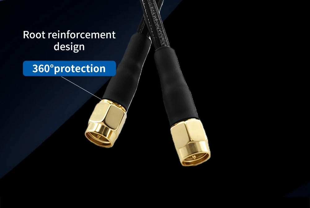 HPXGRC 5,8G Dual Antenne RHCP High Gain SMA/RP-SMA Sender Antenne für RC FPV Drone Teile – Detail 5