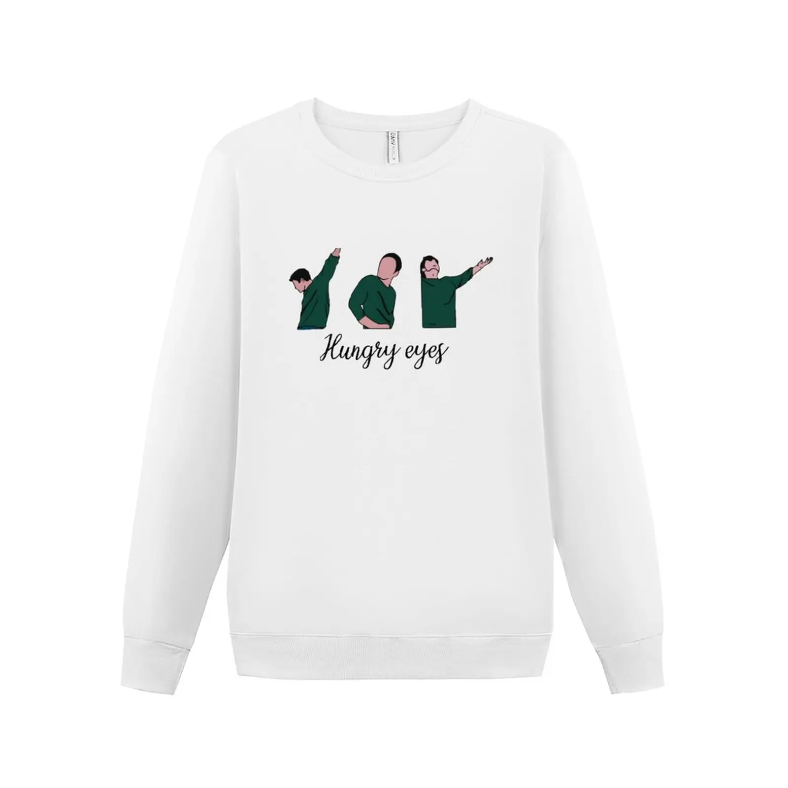 

New Hungry Eyes Sweatshirt men's clothing fashion men tracksuits anime clothing graphic sweatshirts