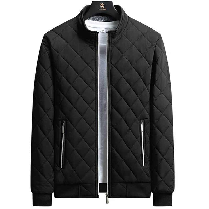 Men's Jacket Stand Collar mens Parka Winter New down jacket Plus velvet Warm Jackets men business leisure coat youth coats 2118
