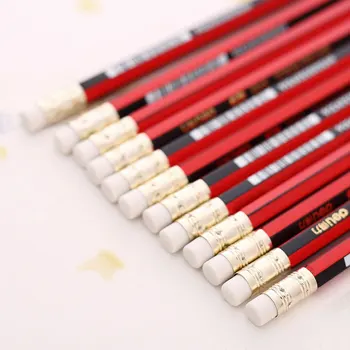 12 matite in legno nero 2B per studenti delle scuole primarie, sicure e senza piombo, per calligrafia e disegno, forniture scolastiche