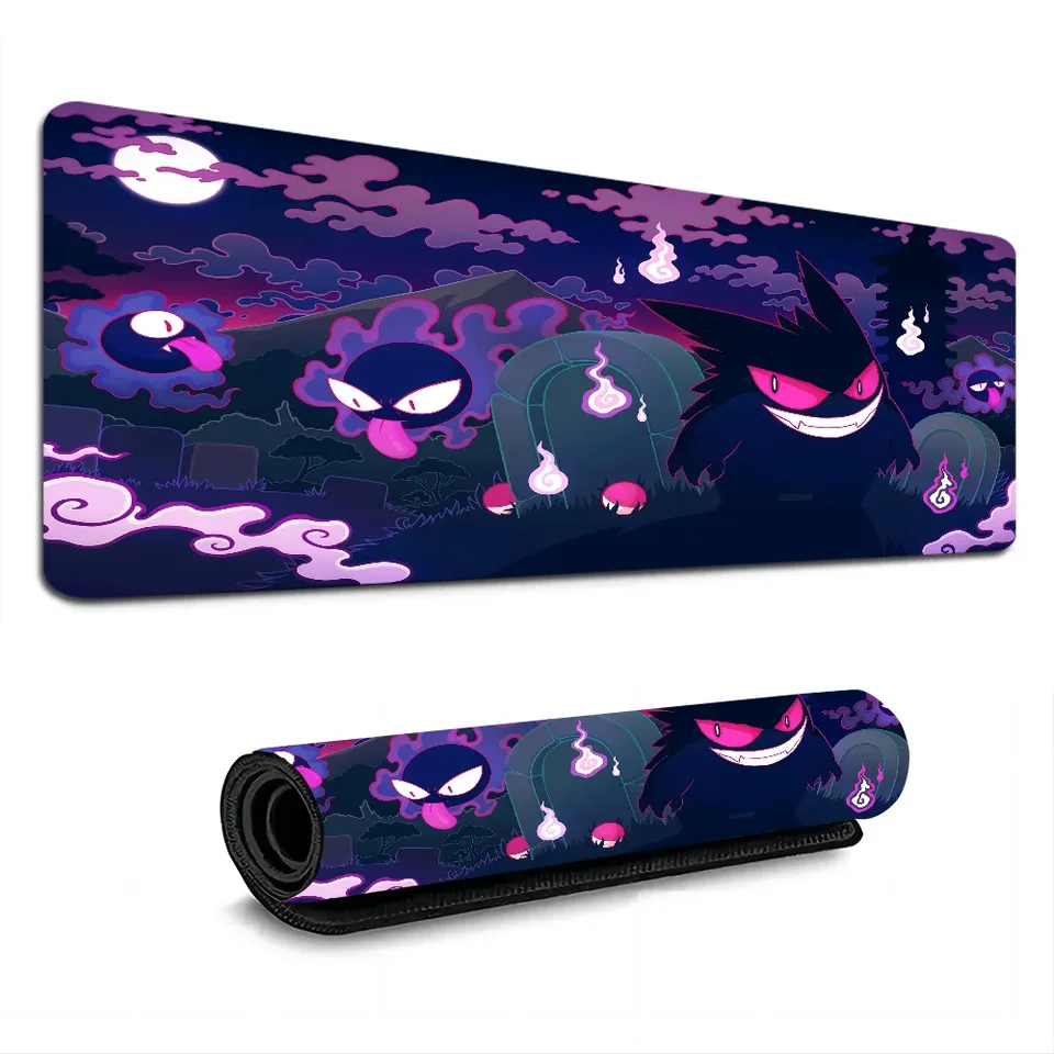 Cute Gengar Silicone Gaming Mouse Pad Large Small
