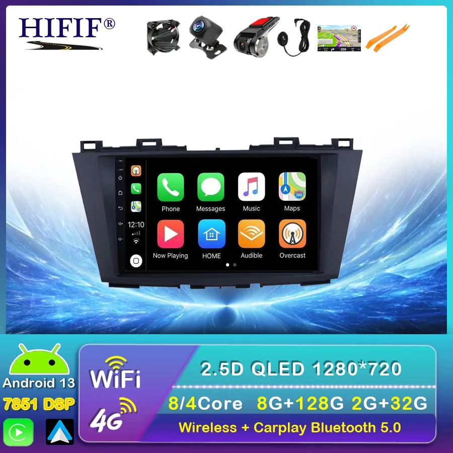 

For Mazda 5 2010-2015 Aftermarket GPS Navigation Autoradio 2 Din Car Radio Multimedia Player Android Stereo Head Unit WIFI
