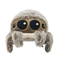 Stuffed Soft Animals Plushies Spider Toy Black Little Lucas Simulated Pillow Doll Anime Game Room Pillow Decora Kid Gift 1