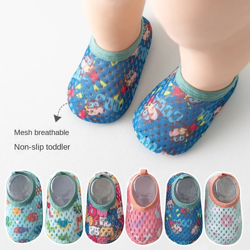 Children Beach Shoes Baby Soft Floor Indoor Slipper Snorkeling Swim Socks Boys and Girls Anti-slip Home Barefoot Kids Slippers 2