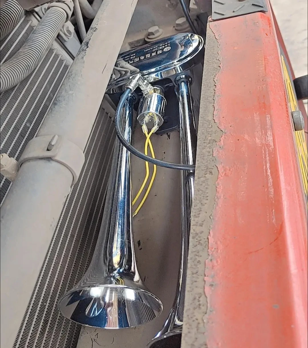 12V/24V 뮤지컬 피아노 사운드 경적, 스카니아 트럭용 헤비듀티 에어 가스 경적