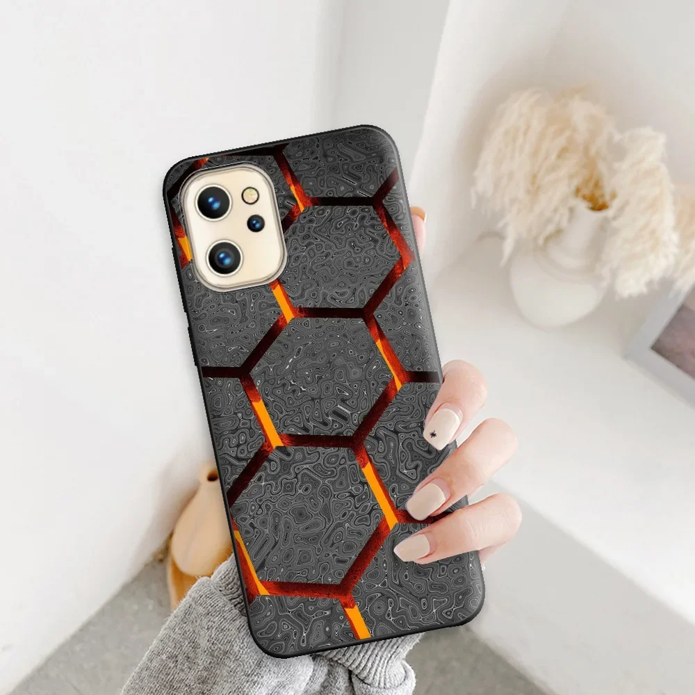 MIBZOR 3 in 1 Cover Compatibile con UMIDIGI A15 / UMIDIGI A15C / A15T (6.7) e 2 Pezzi Vetro Temperato Pellicola Protettiva, Trasparente Morbido Silicone Custodia Protettivo TPU Protezione Case